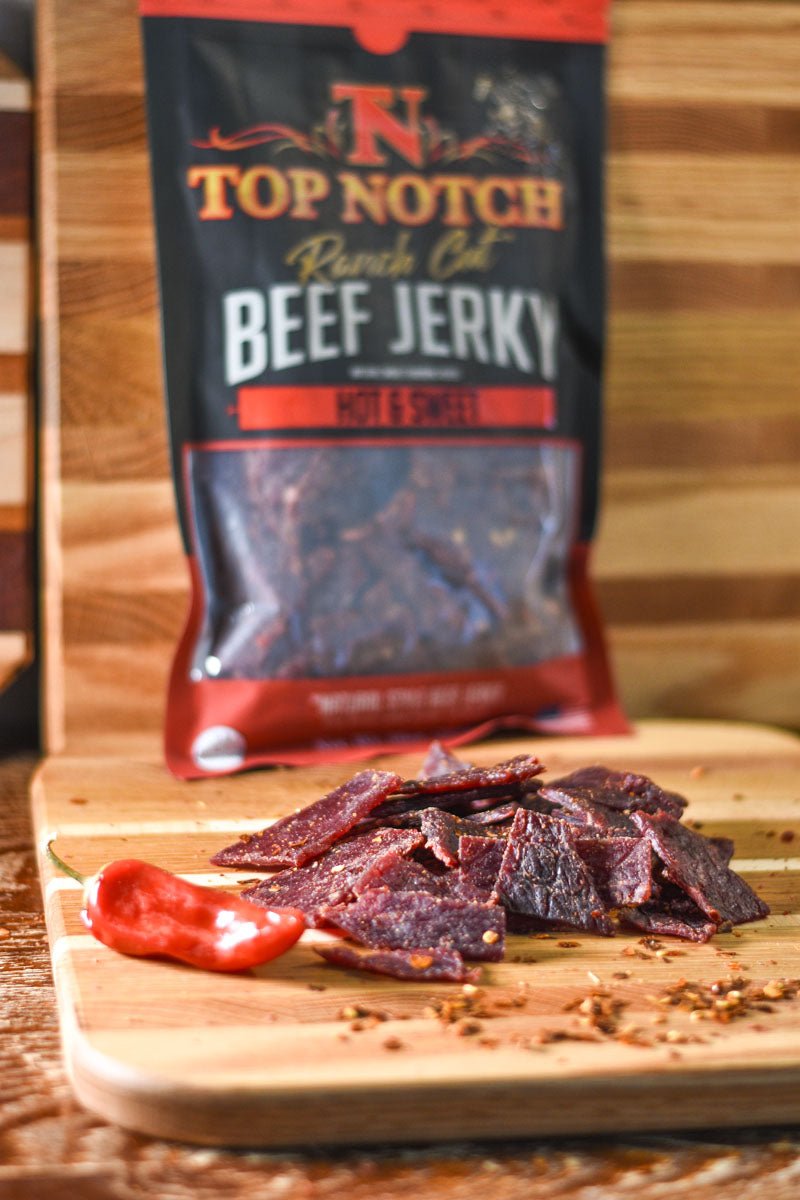 Hot and Sweet Beef Jerky (Ranch Cut)