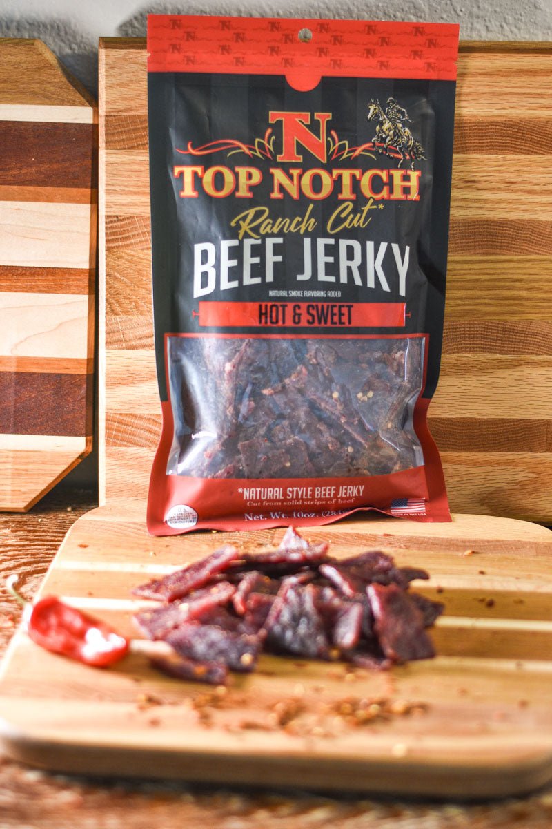 Hot and Sweet Beef Jerky (Ranch Cut)