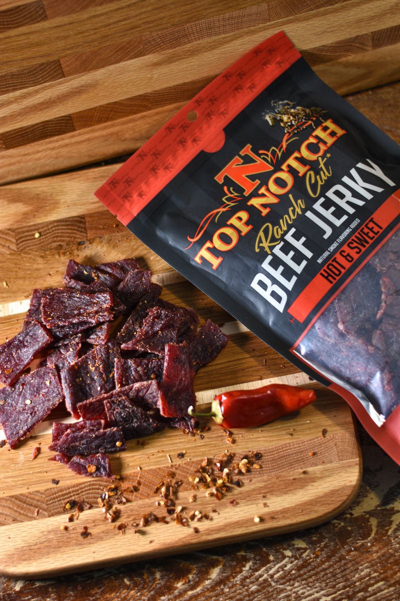 Hot and Sweet Beef Jerky (Ranch Cut)