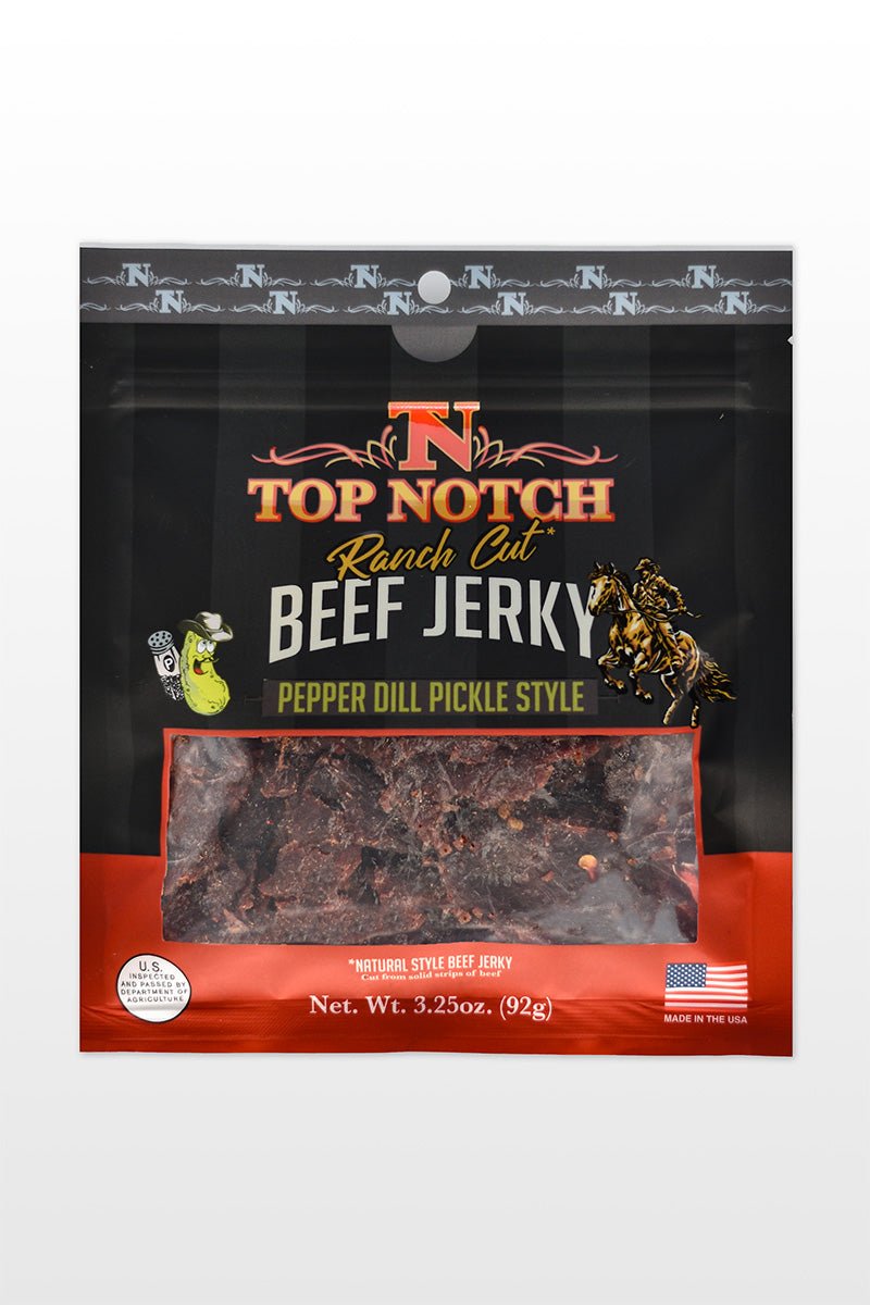 Pepper Dill Pickle Style Beef Jerky (Ranch Cut)