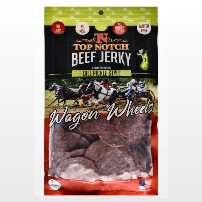 Dill Pickle Wagon Wheels | Natural Beef Jerky