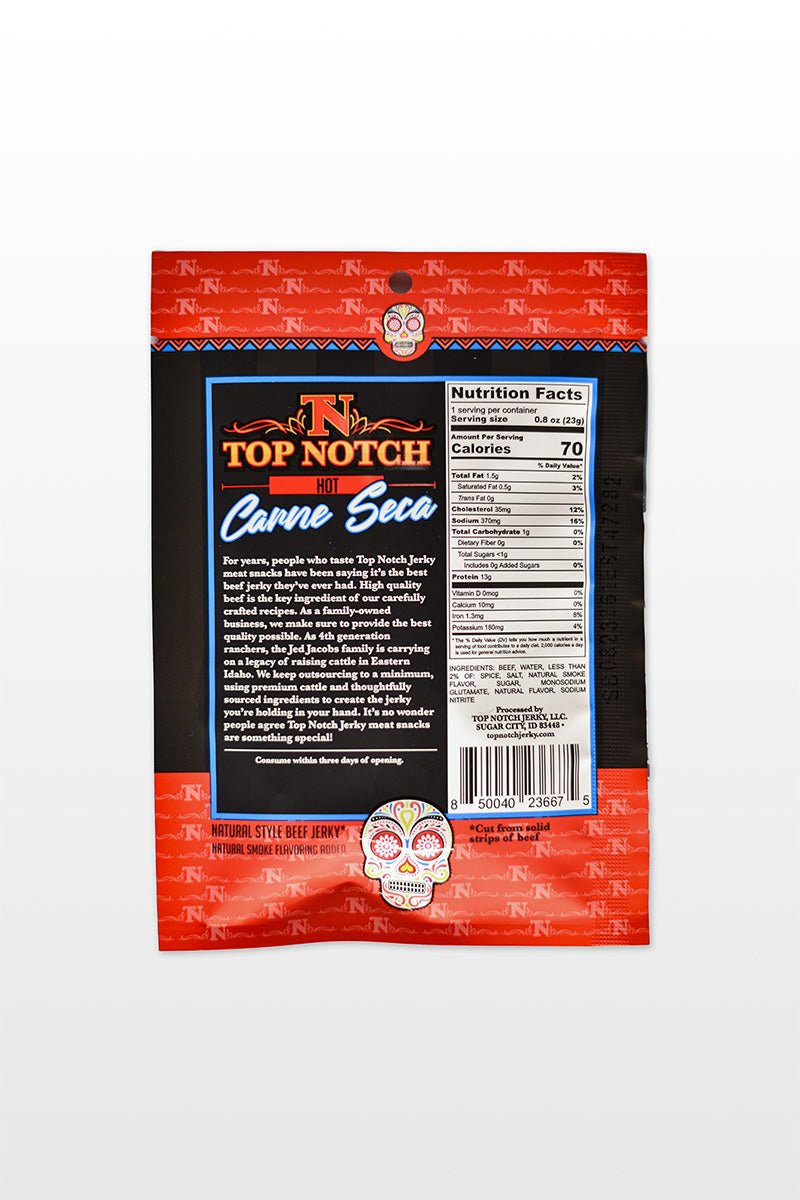 Hot Carne Seca Beef Jerky