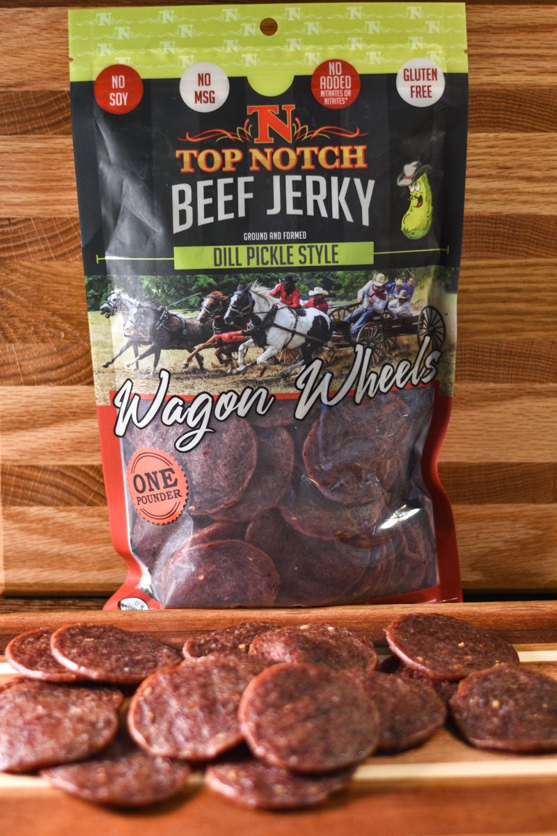Dill Pickle Wagon Wheels | Natural Beef Jerky