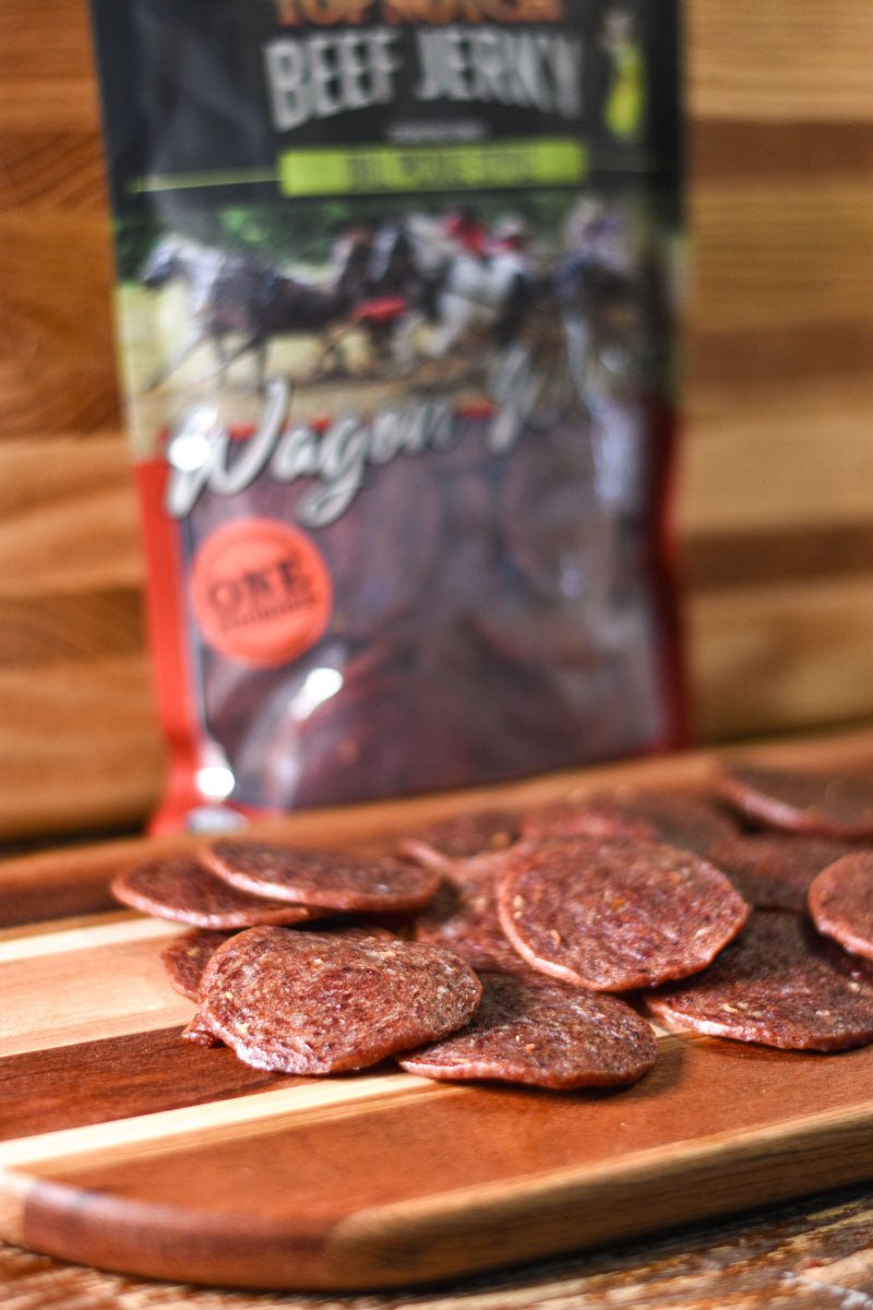 Dill Pickle Wagon Wheels | Natural Beef Jerky