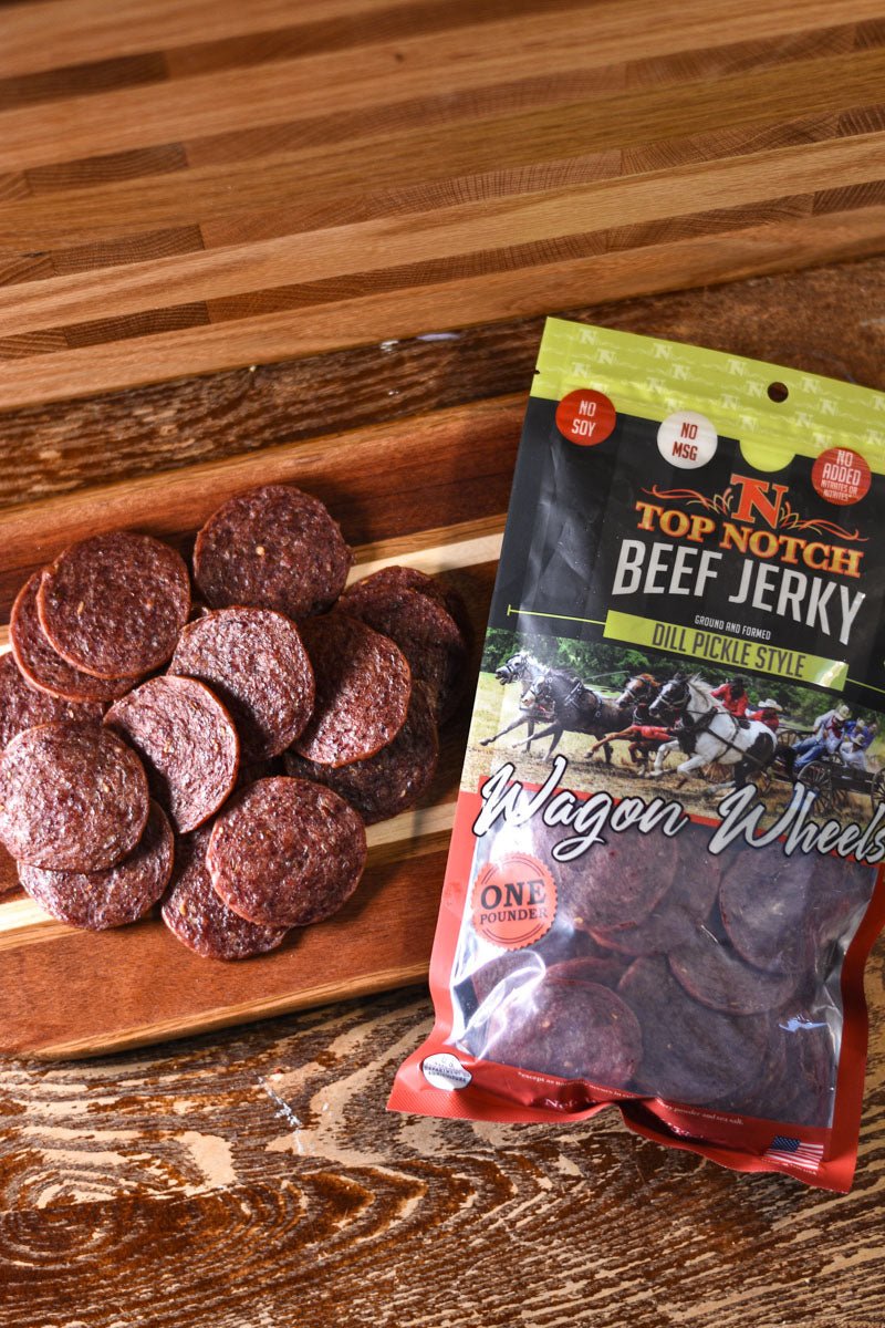 Dill Pickle Wagon Wheels | Natural Beef Jerky