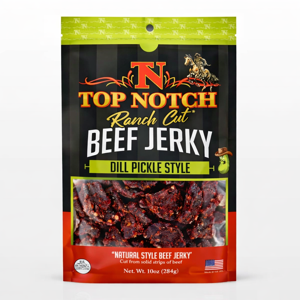 Dill Pickle Style Beef Jerky (Ranch Cut)