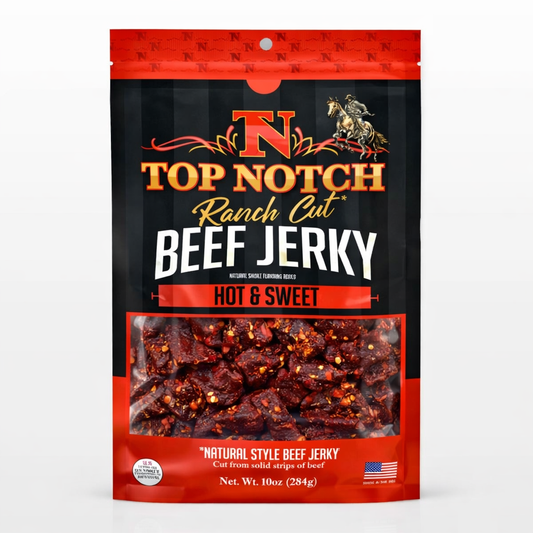 Hot and Sweet Beef Jerky (Ranch Cut)