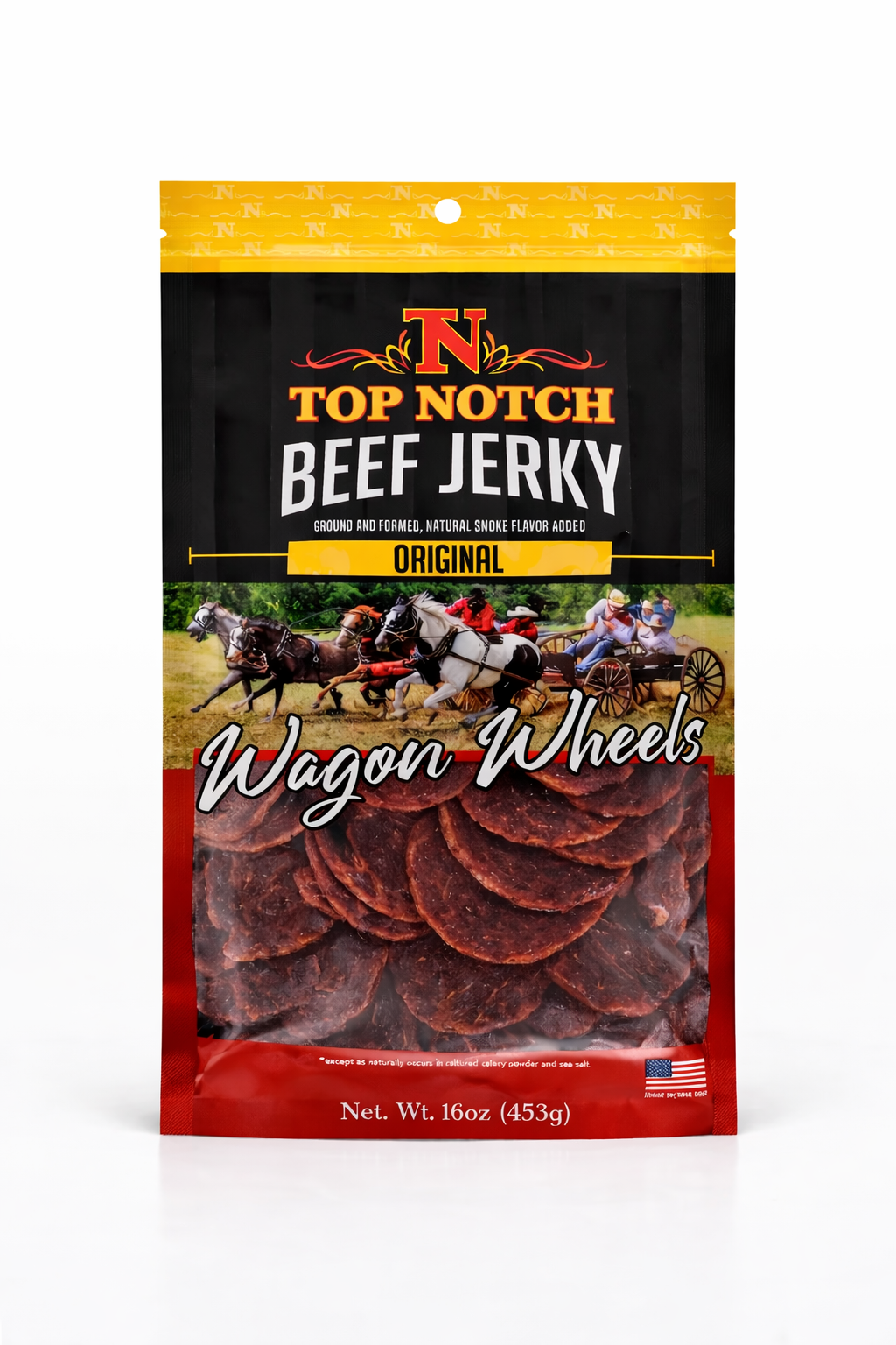 Original Wagon Wheels | Natural Beef Jerky