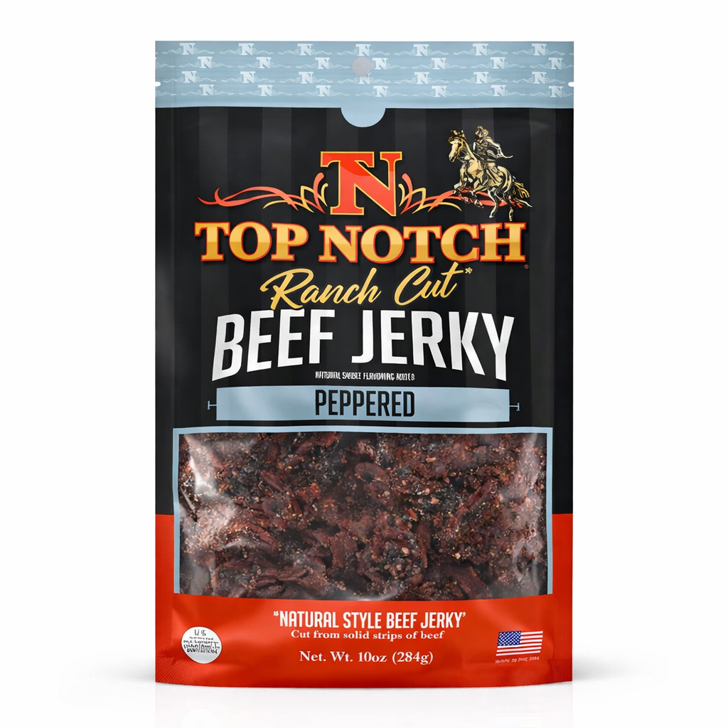 Peppered Beef Jerky (Ranch Cut)