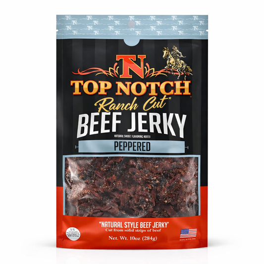 Peppered Beef Jerky (Ranch Cut)