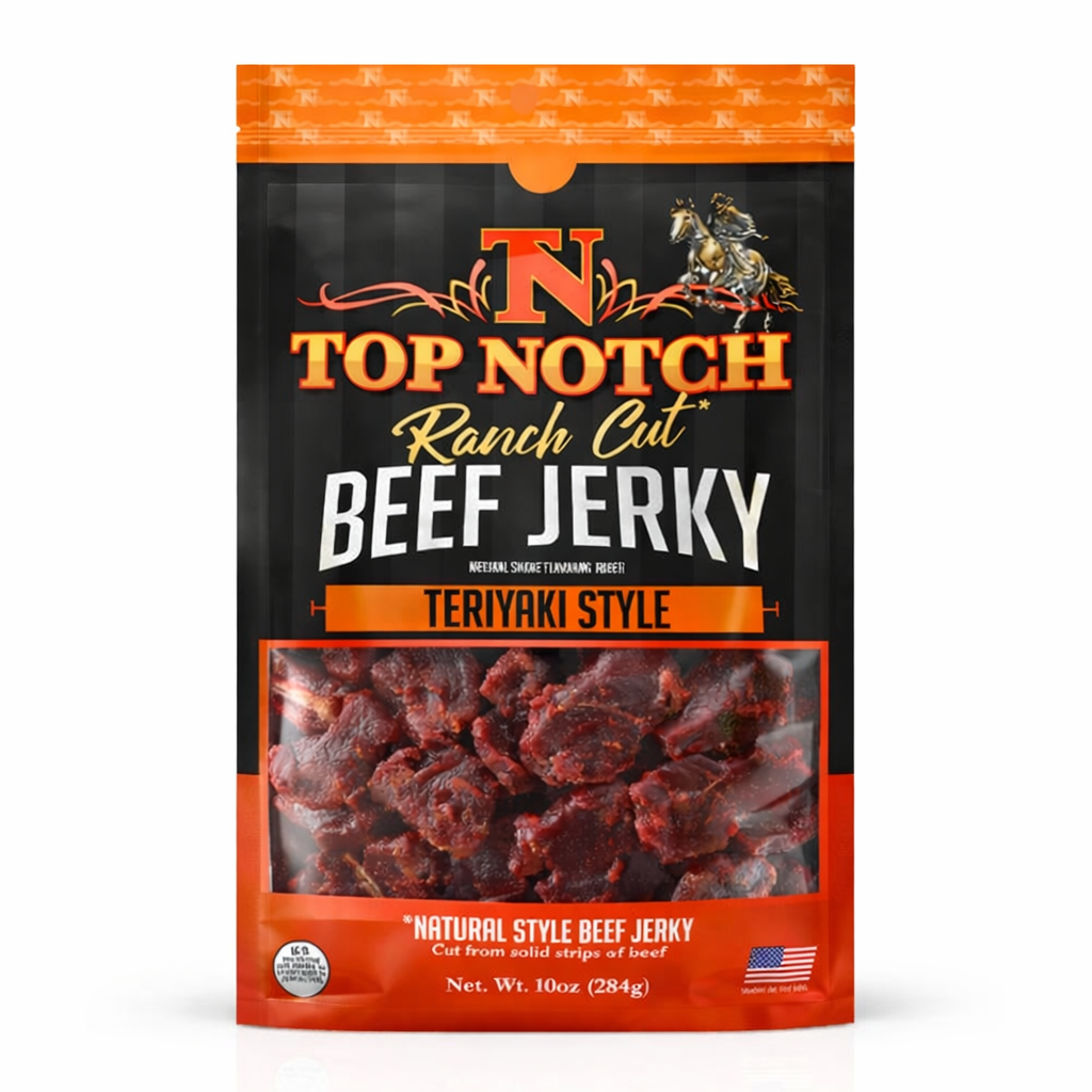 Top Notch Beef Jerky - Teriyaki – Top Notch Jerky