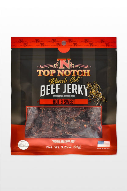 Hot and Sweet Beef Jerky (Ranch Cut)