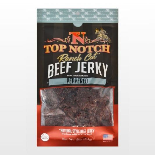 Peppered Beef Jerky (Ranch Cut)