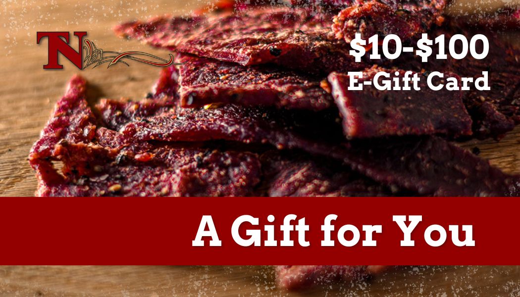 Top Notch Jerky Gift Card (Digital, Not Physical Card)