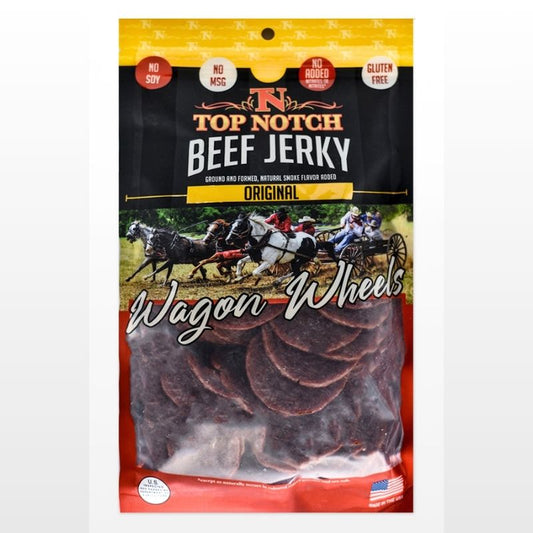 Original Wagon Wheels | Natural Beef Jerky