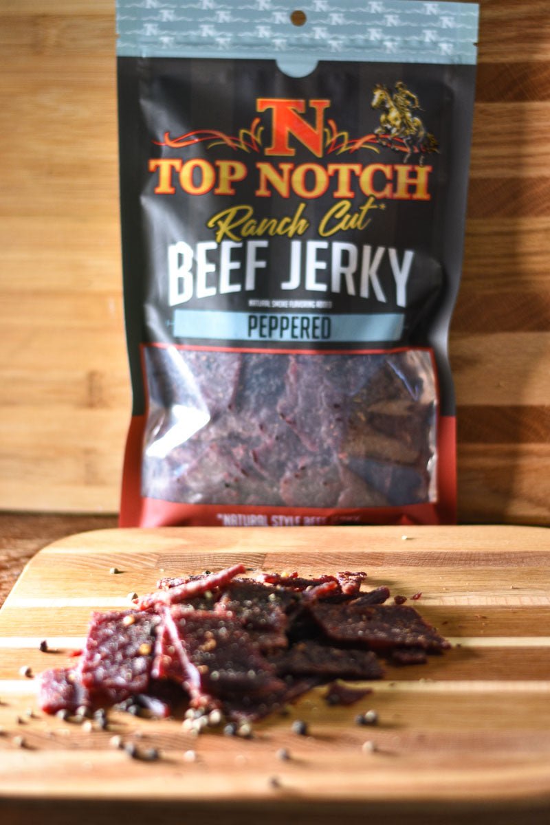 Peppered Beef Jerky (Ranch Cut)