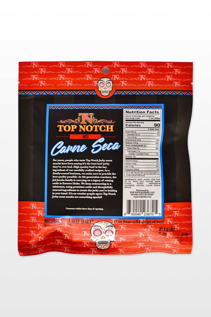 Hot Carne Seca Beef Jerky