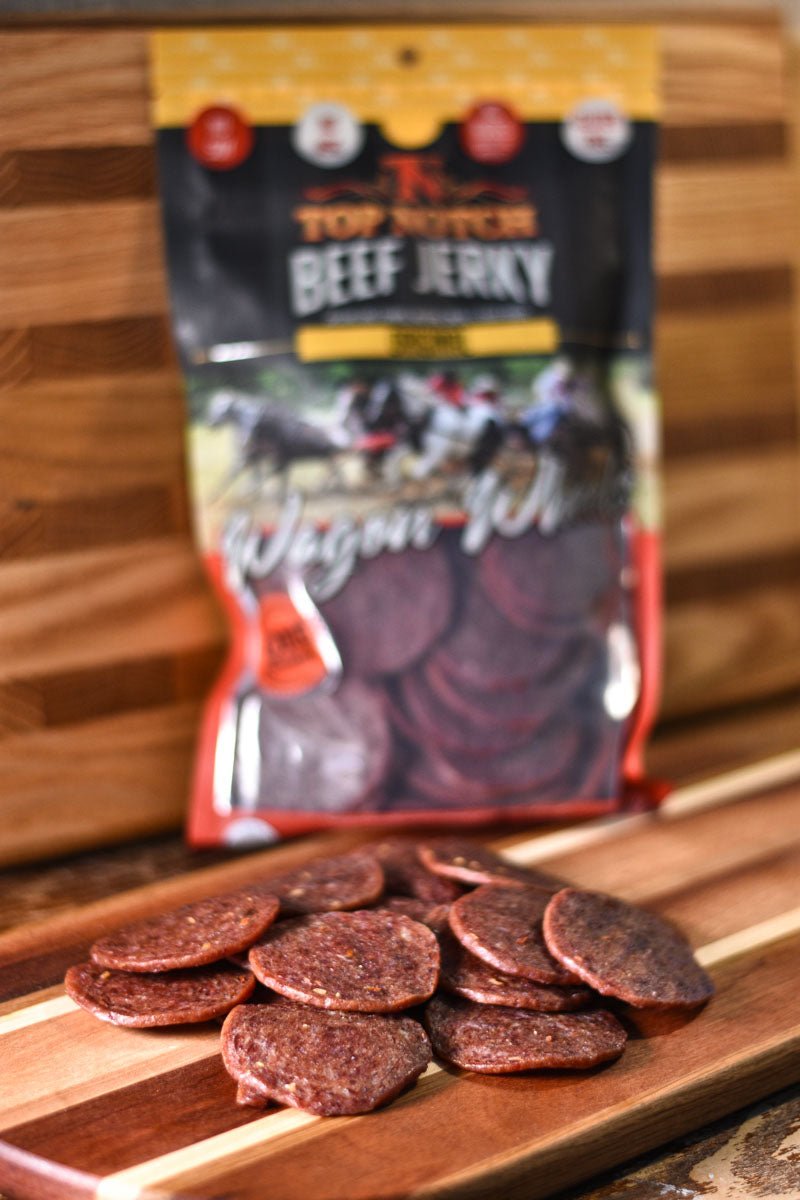 Original Wagon Wheels | Natural Beef Jerky