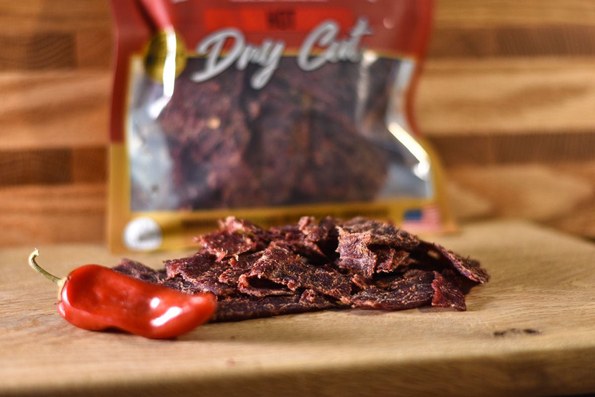 Hot Dry Cut Beef Jerky