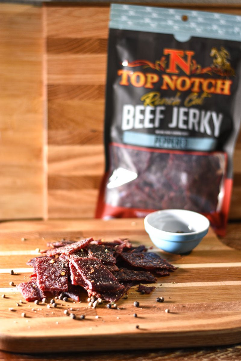 Peppered Beef Jerky (Ranch Cut)