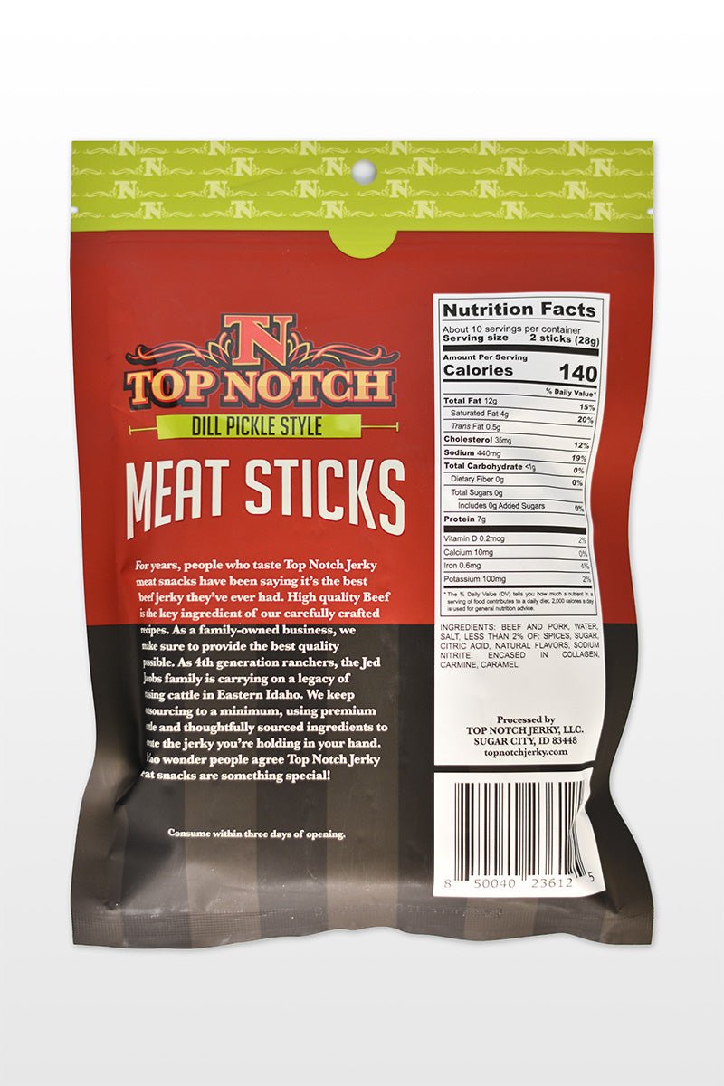 Dill Pickle Style Meat Sticks