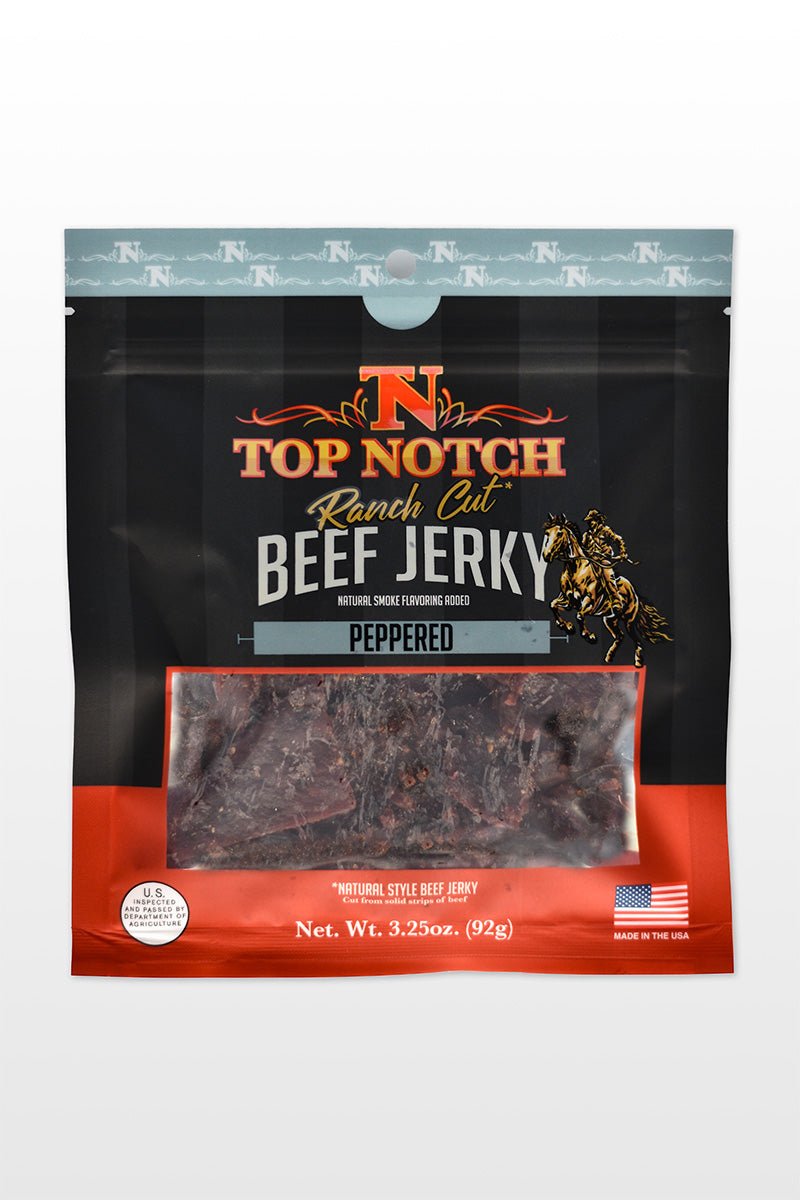 Peppered Beef Jerky (Ranch Cut)