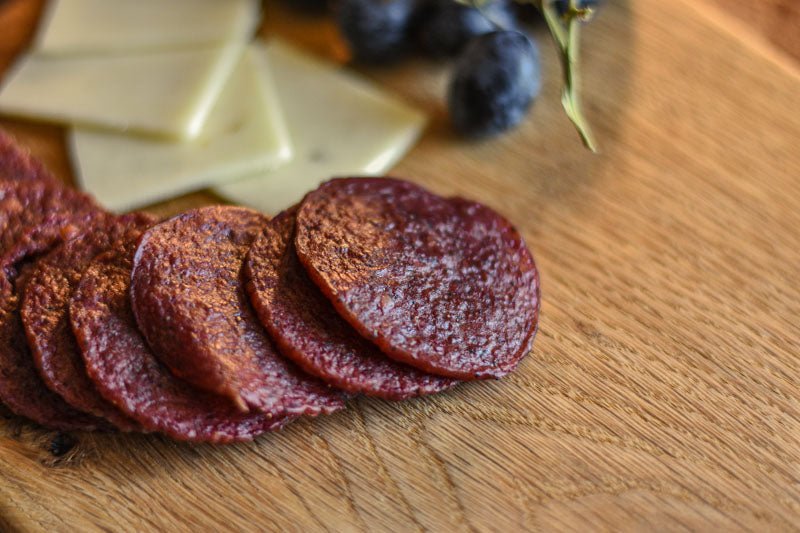 Peppered Wagon Wheels | Natural Beef Jerky