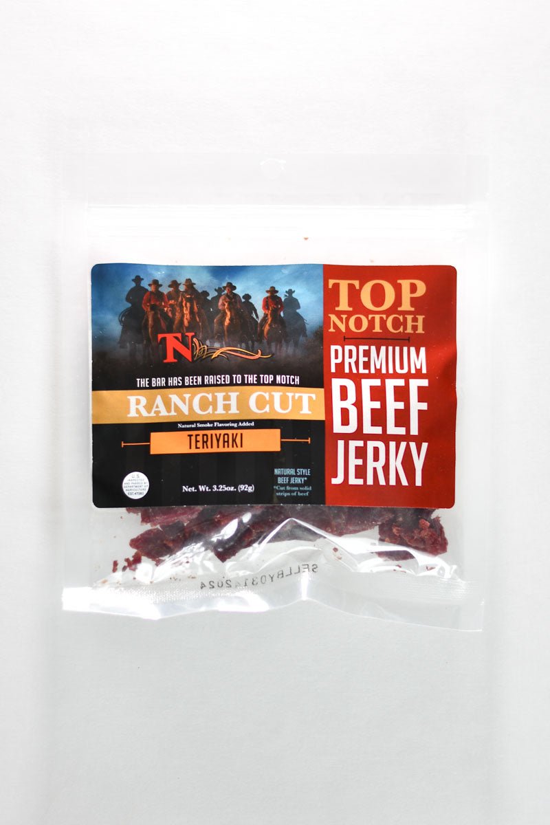 Top Notch Beef Jerky Teriyaki Top Notch Jerky