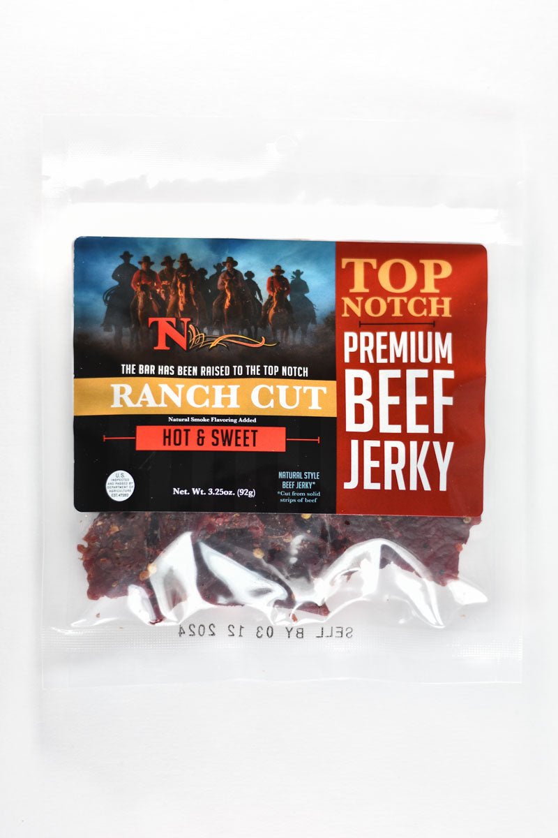 Top Notch Beef Jerky Hot and Sweet Top Notch Jerky