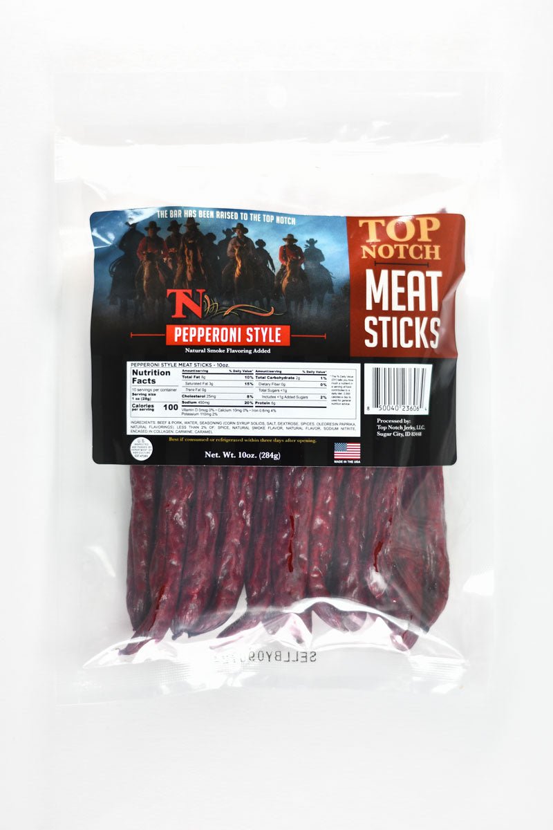 Top Notch Jerky Pepperoni Meat Sticks
