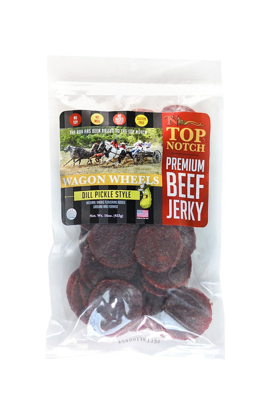 Dill Pickle Wagon Wheels | Natural Beef Jerky