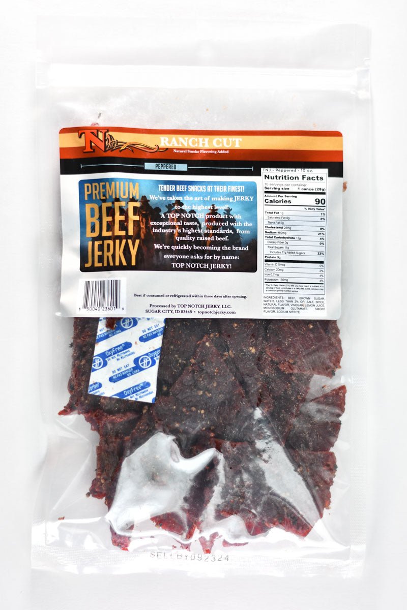Top Notch Beef Jerky Peppered Top Notch Jerky